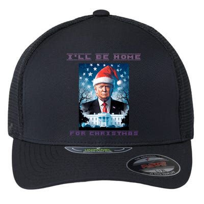 Donald Trump Ill Be Home For Christmas Inauguration Flexfit Unipanel Trucker Cap