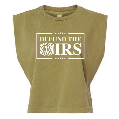 Defund The IRS Garment-Dyed Women's Muscle Tee