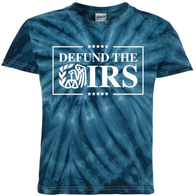 Defund The IRS Kids Tie-Dye T-Shirt