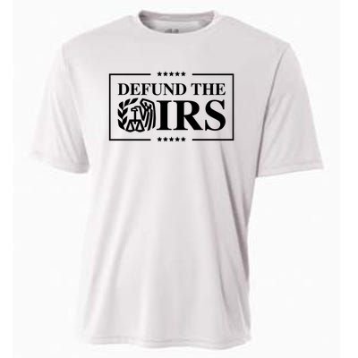 Defund The IRS Cooling Performance Crew T-Shirt