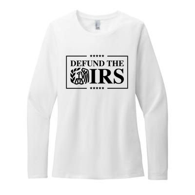 Defund The IRS Womens CVC Long Sleeve Shirt