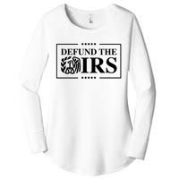 Defund The IRS Women's Perfect Tri Tunic Long Sleeve Shirt