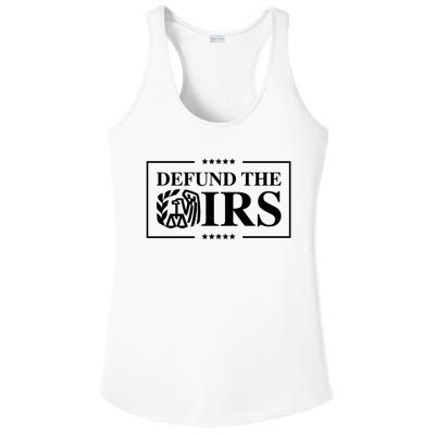 Defund The IRS Ladies PosiCharge Competitor Racerback Tank