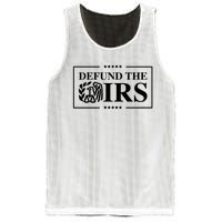 Defund The IRS Mesh Reversible Basketball Jersey Tank