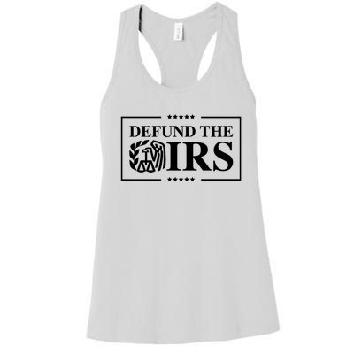 Defund The IRS Women's Racerback Tank