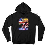 Donald Trump Inauguration Day 2025 47th President Usa Flag Hoodie