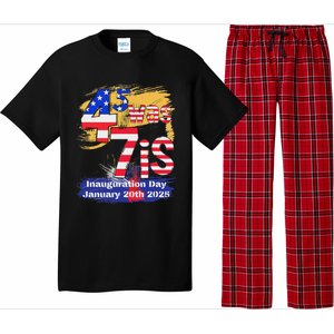 Donald Trump Inauguration Day 2025 47th President Usa Flag Pajama Set