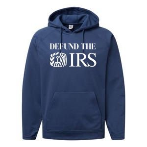 Defund The IRS Performance Fleece Hoodie