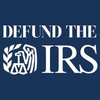 Defund The IRS Cooling Performance Crew T-Shirt