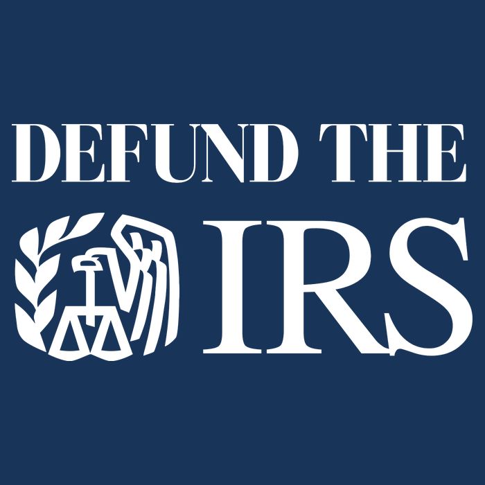 Defund The IRS Cooling Performance Crew T-Shirt