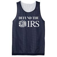 Defund The IRS Mesh Reversible Basketball Jersey Tank