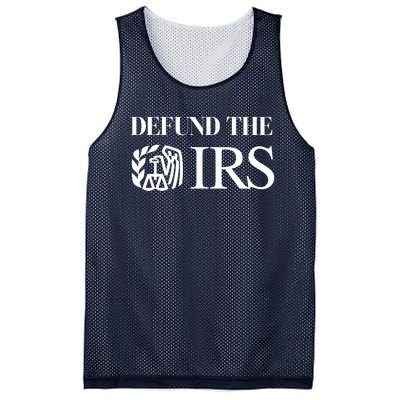 Defund The IRS Mesh Reversible Basketball Jersey Tank