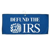 Defund The IRS Large Microfiber Waffle Golf Towel