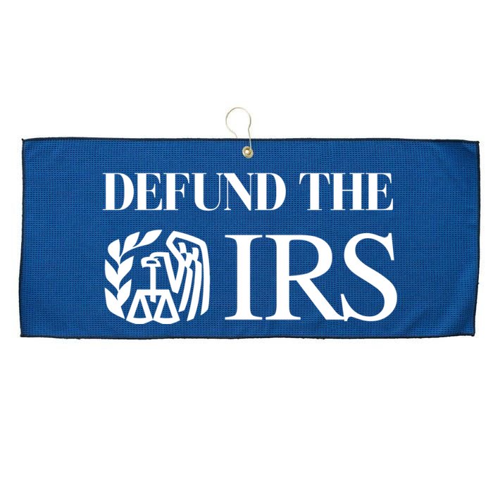 Defund The IRS Large Microfiber Waffle Golf Towel