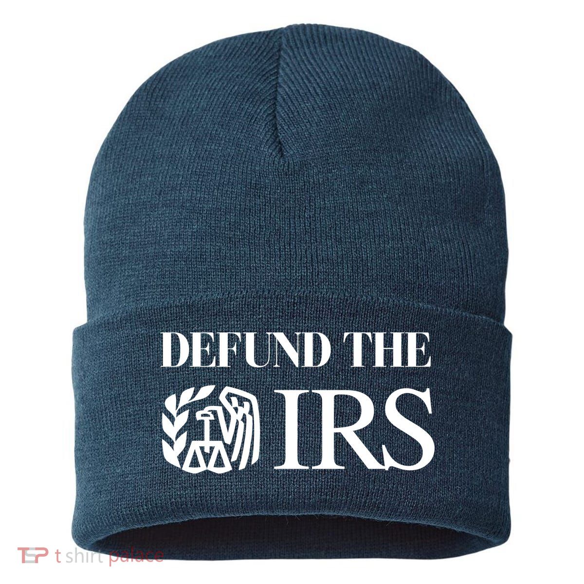 Defund The IRS Sustainable Knit Beanie