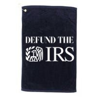 Defund The IRS Platinum Collection Golf Towel