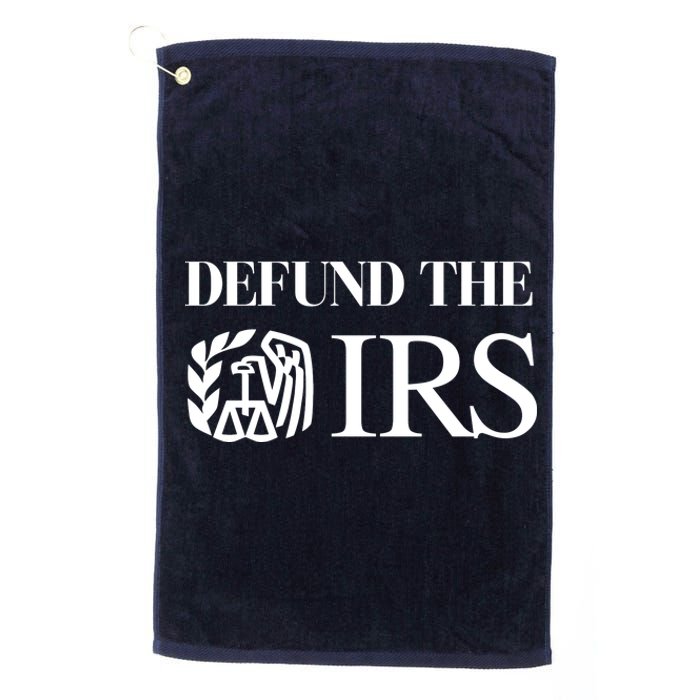 Defund The IRS Platinum Collection Golf Towel