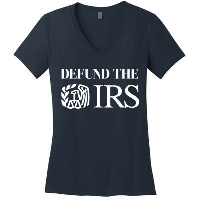 Defund The IRS Women's V-Neck T-Shirt