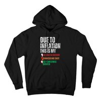 Due To Inflation This Is My Halloween Thanksgiving Christmas Hoodie