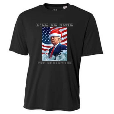 Donald Trump Ill Be Home For Christmas Inauguration Cooling Performance Crew T-Shirt