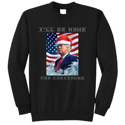 Donald Trump Ill Be Home For Christmas Inauguration Sweatshirt