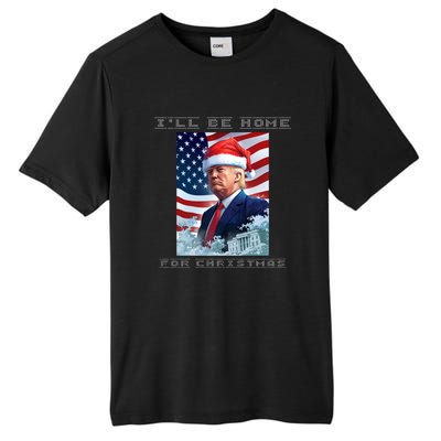 Donald Trump Ill Be Home For Christmas Inauguration Tall Fusion ChromaSoft Performance T-Shirt