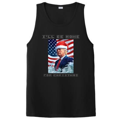 Donald Trump Ill Be Home For Christmas Inauguration PosiCharge Competitor Tank