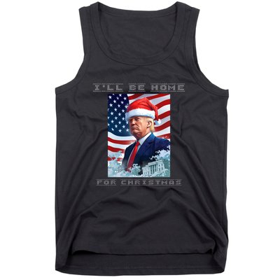 Donald Trump Ill Be Home For Christmas Inauguration Tank Top