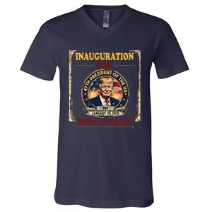 Donald Trump Inauguration Day January 20 2025 V-Neck T-Shirt