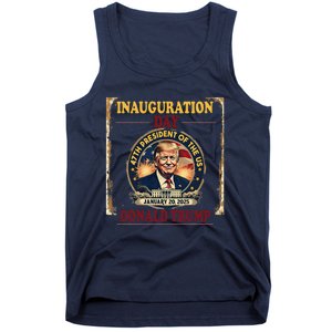 Donald Trump Inauguration Day January 20 2025 Tank Top