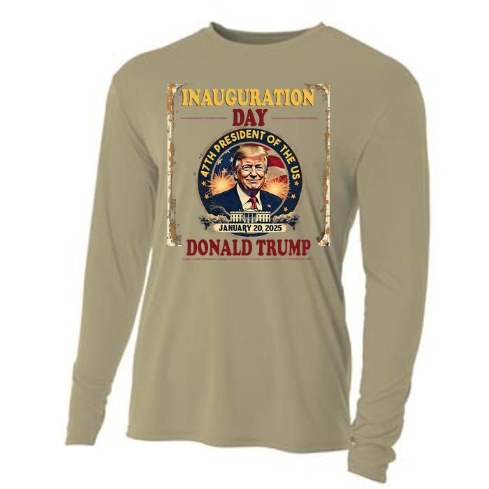 Donald Trump Inauguration Day January 20 2025 Cooling Performance Long Sleeve Crew