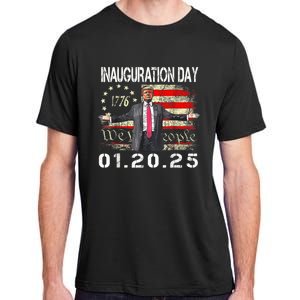 Donald Trump Inauguration Day 2025 47th President Usa Flag Adult ChromaSoft Performance T-Shirt