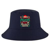 Due To Inflation This Is My Ugly Sweater Xmas Cool Comfort Performance Bucket Hat