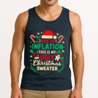 Due To Inflation This Is My Ugly Sweater Xmas Tank Top