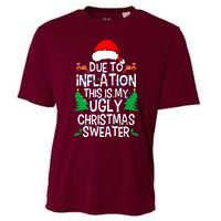 Due To Inflation This My Ugly Christmas Matching Cooling Performance Crew T-Shirt