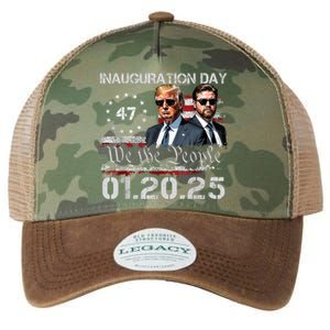 Donald Trump Inauguration Day 2025 47th President Usa Flag Legacy Tie Dye Trucker Hat