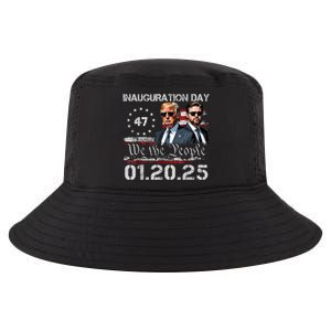 Donald Trump Inauguration Day 2025 47th President Usa Flag Cool Comfort Performance Bucket Hat