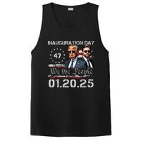 Donald Trump Inauguration Day 2025 47th President Usa Flag PosiCharge Competitor Tank