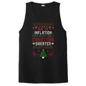 Due To Inflation This Is My Ugly Funny For Christmas Cute PosiCharge Competitor Tank