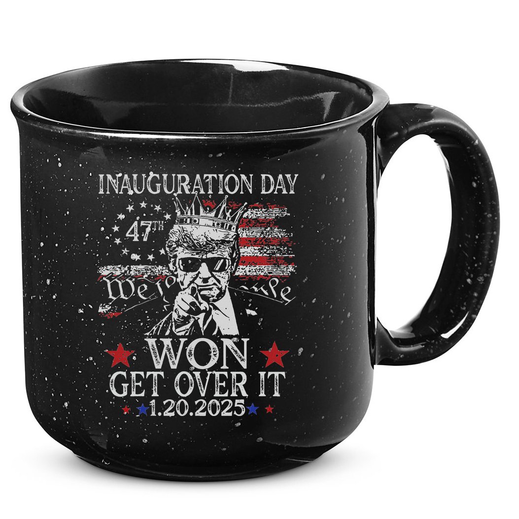 Donald Trump Inauguration Day 2025 47 Th Trump 2025 15oz Campfire Ceramic Mug