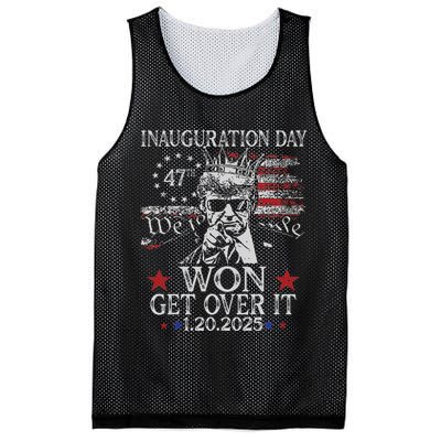 Donald Trump Inauguration Day 2025 47 Th Trump 2025 Mesh Reversible Basketball Jersey Tank