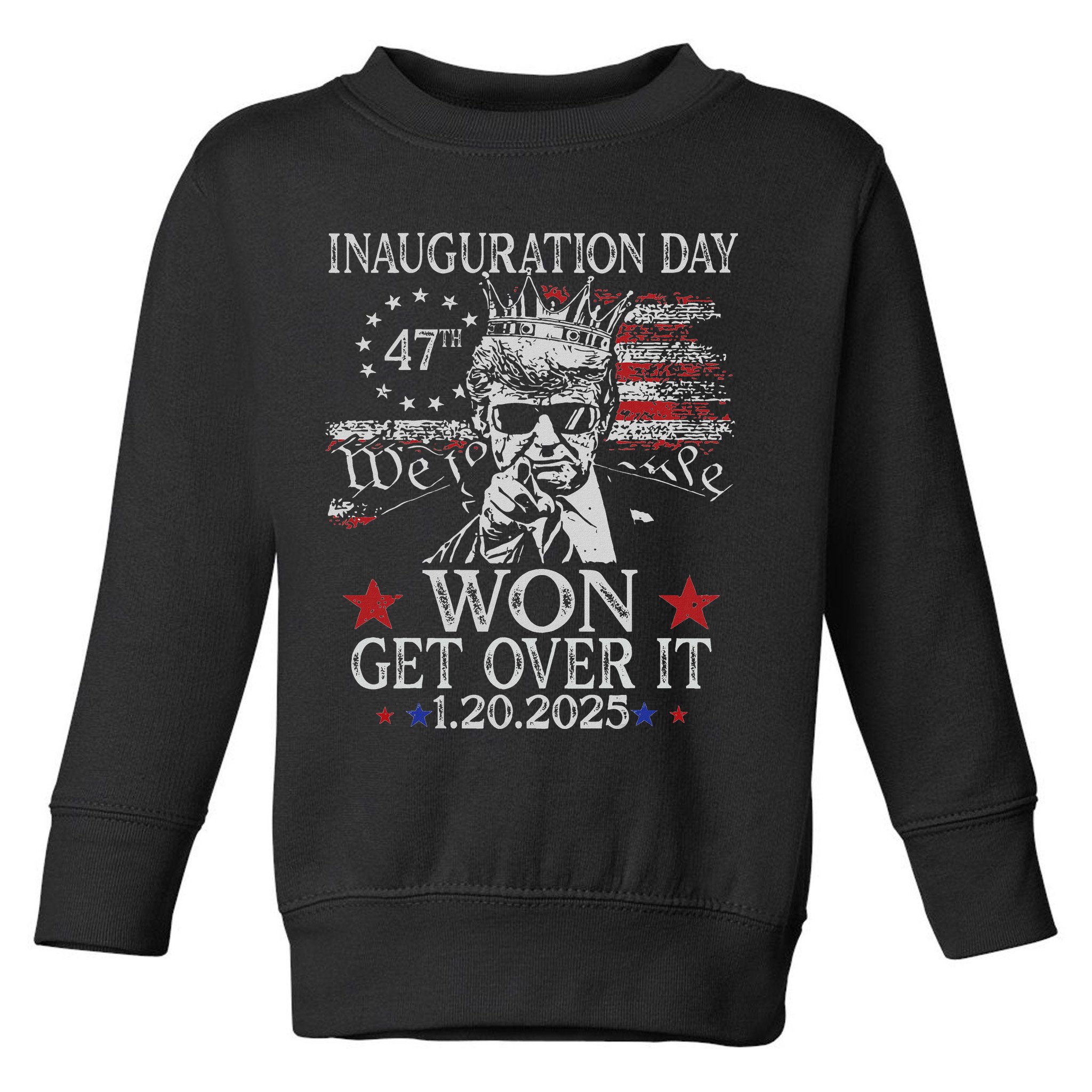 Donald Trump Inauguration Day 2025 47 Th Trump 2025 Toddler Sweatshirt