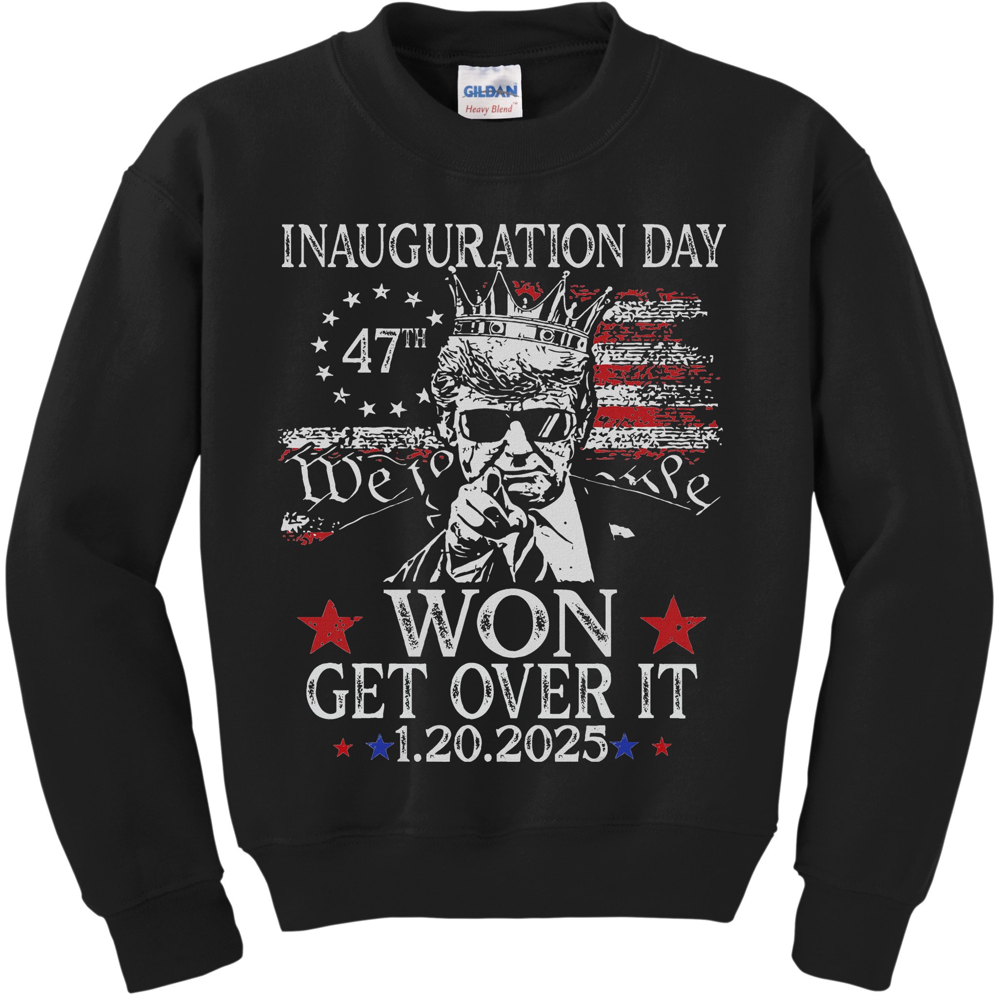 Donald Trump Inauguration Day 2025 47 Th Trump 2025 Kids Sweatshirt