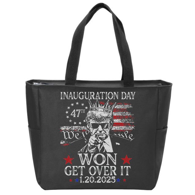 Donald Trump Inauguration Day 2025 47 Th Trump 2025 Zip Tote Bag