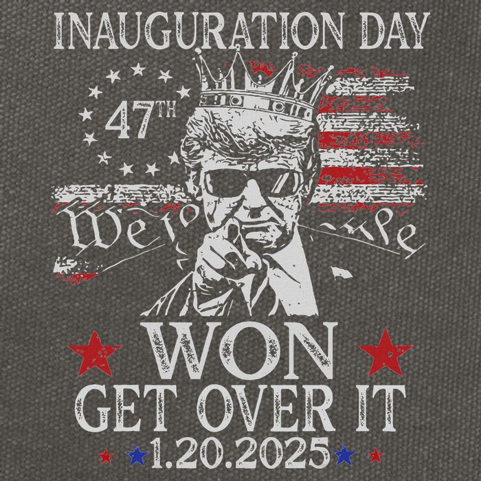 Donald Trump Inauguration Day 2025 47 Th Trump 2025 Cotton Canvas Backpack
