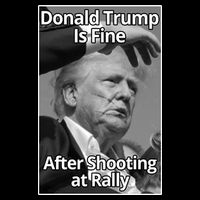 Donald Trump Is Fine After Shooting At Rally T-Shirt