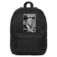 Donald Trump Is Fine After Shooting At Rally 16 in Basic Backpack