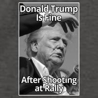 Donald Trump Is Fine After Shooting At Rally Vector Backpack
