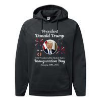 Donald Trump Inauguration Day 2025 Performance Fleece Hoodie