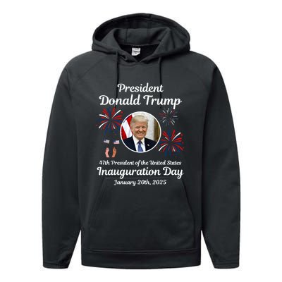 Donald Trump Inauguration Day 2025 Performance Fleece Hoodie